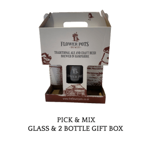 Glass & 2 Bottle Gift Box